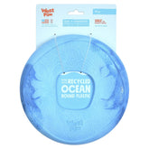 WEST PAW Seaflex Sailz disc front view for durable fetch and gentle chewing.