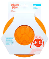 West Paw Zogoflex Zisc frisbee glow in flight for durable fetch