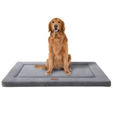 WESTERN HOME dog bed crate soft plush top delivers cozy crate comfort.