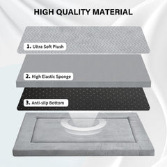 WESTERN HOME bed features wavy plush texture for breathable comfort