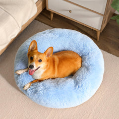WESTERN HOME WH calming bed anti-slip bottom keeps pets stable during play.