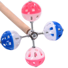 WEVONIGU packaging box with perch, washers, and rotating balls for easy setup