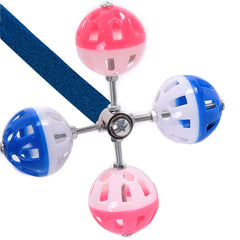 WEVONIGU rotating balls show motion and bells for interactive play