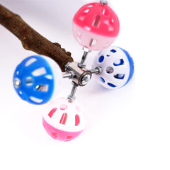 WEVONIGU rotating balls and bells add motion to stimulate interaction during play