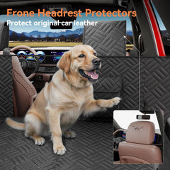 Wexyldra breathable mesh-center improves airflow and lets you glance at your dog during trips.