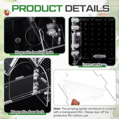 Weysat enclosure with magnetic doors open for easy tool-free access
