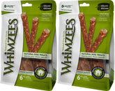 Whimzees Veggie Sausage Sticks Large packaging bundle for dogs 40-60 lbs — convenient chew.