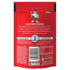 Whiskas Temptation Backyard Cookout cat enjoying treats during playtime.