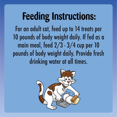 Whiskas Temptations Indoor Care supports tartar control for dental care.