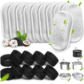 Whksoy cat fountain filter 20-pack contents for continuous clean drinking water