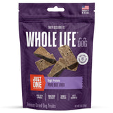 Whole Life Pet Products beef liver treat closeup highlights protein-rich snack for training