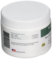 Wholistic Sea Coral ingredients label highlights natural, GMO-free calcium source.