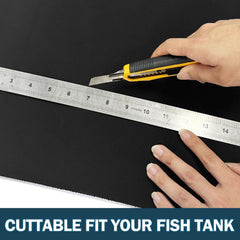 Wibeelee leveling pad non-slip texture enhances stability and prevents tank movement