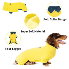 WienieDay dachshund sweater red collar detail with zipper for customized neck fit