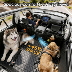 Wigoo heavy-duty waterproof pet bed extender protects interior from mess