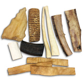 Wild Eats Water Buffalo Prime bone assortment pack shot for long-lasting chews