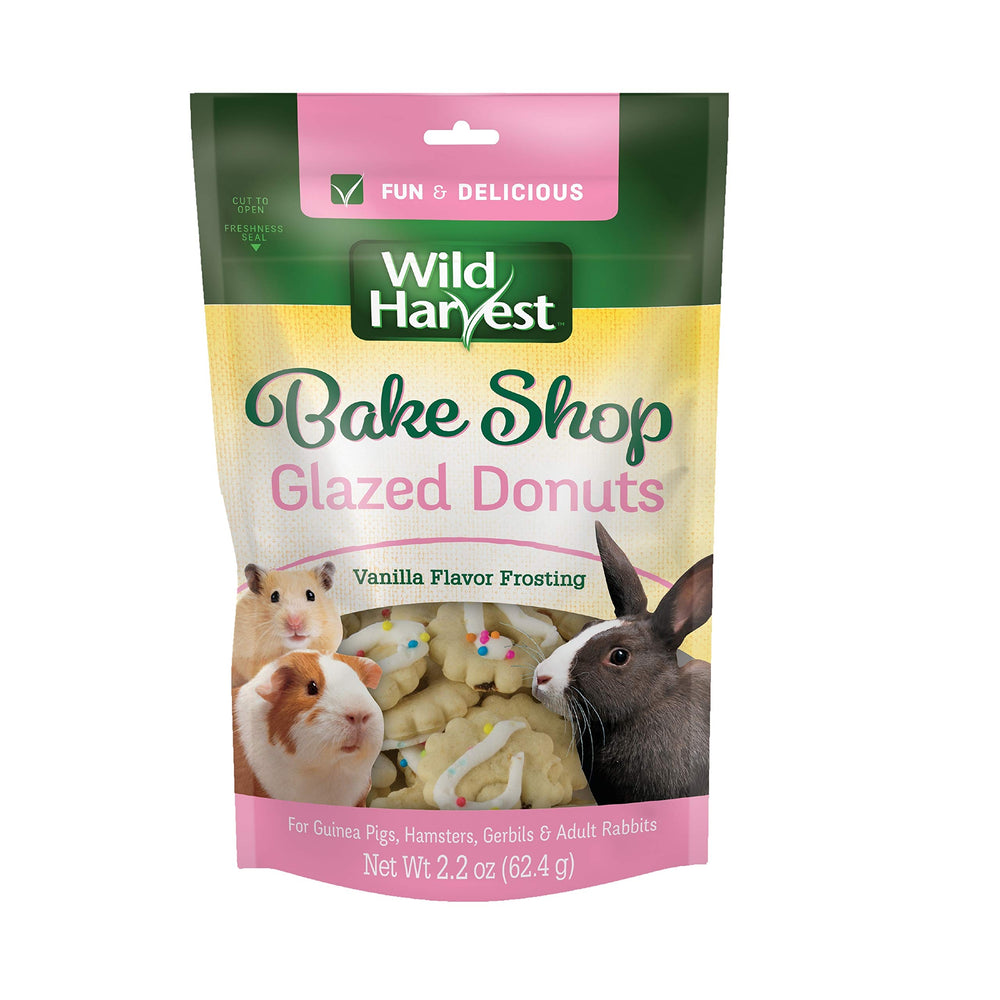 Wild Harvest glazed donuts pack front for daily small-pet treat