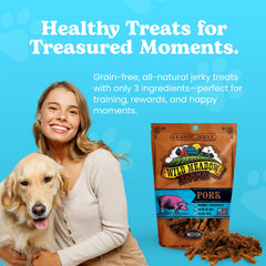 Wild Meadow Farms training reward in action with a dog during a session.
