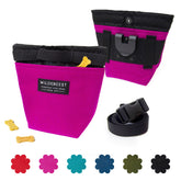 Wildebeest Alamo pouch with magnetic closure for quick treat access during training.