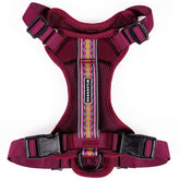 Wilderdog lightweight harness front view, showcasing breathable comfort for daily walks.