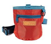 Wilderdog treat pouch with magnetic closure for training rewards.