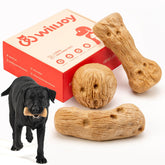 Willjoy 3-pack dog toys for aggressive chewers provide durable entertainment for large dogs.