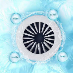 Winb paw-cleaner detachable bristles doubling as grooming brush