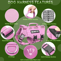 WINSEE mesh harness reflective strip at night for safer walks