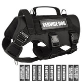 WINSEE service dog vest large dog shows sturdy harness for daily work