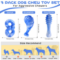 WinTour donut toy attracts strong chewers with varied chewing angles.