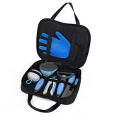 Wisedog pet grooming tool kit nail clipper set in action for clean, precise nail trims.