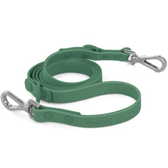 Wisedog waterproof dog leash 5ft dual swivels closeup for tangle-free walks