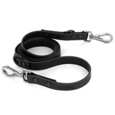 Wisedog waterproof dog leash 5ft with dual hooks for secure control.