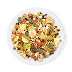 Witte Molen hamster puffed rice closeup highlights light, crispy texture ideal for rewarding treats