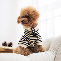 Wiz BBQT mom-dad striped sweatshirts for coordinated family gatherings.
