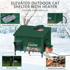 WLLEYAY roof window skylight lets sun in while you monitor your cat.