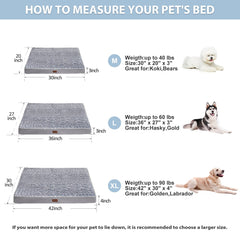 Removable cover on WNPETHOME dog bed showing easy machine-wash care.