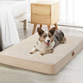 WNPETHOME orthopedic XL dog bed quilted cover close-up showing warmth