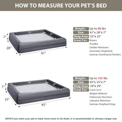 WNPETHOME XL waterproof cover protects foam from accidents while keeping cleaning simple.