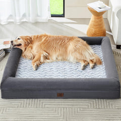 WNPETHOME XXXL velvet cover provides soft, skin-friendly comfort for large dogs