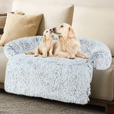 Wn's Day dog couch bed memory foam edges support neck and spine comfort
