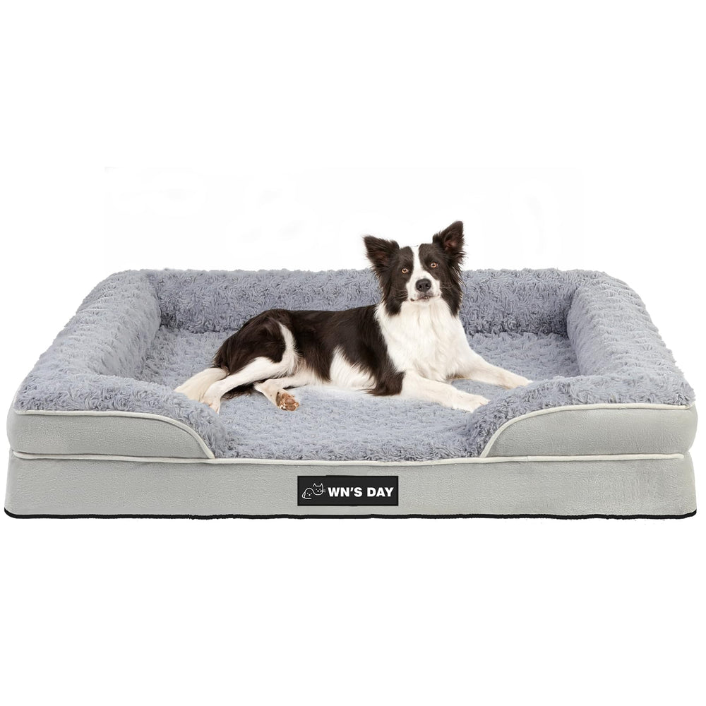 Wn's Day orthopedic bed with egg crate foam for joint support
