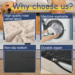 Wn's Day waterproof anti-slip bottom keeps the bed in place.