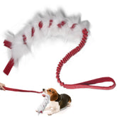 Wodoca Christmas dog tug toy front view, ideal for interactive tug and fetch during holidays.