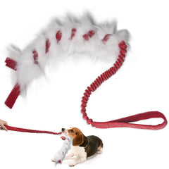 Wodoca Christmas dog tug toy front view, ideal for interactive tug and fetch during holidays.