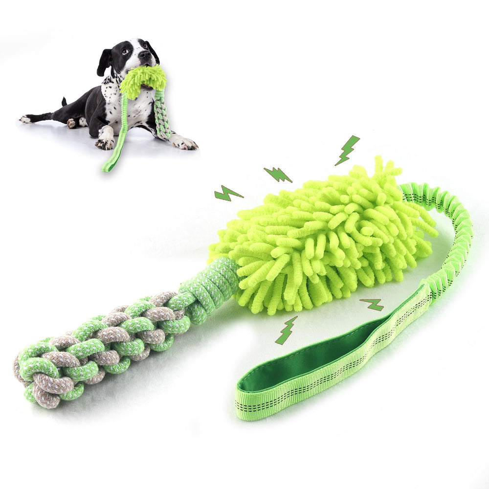 Wodoca dog rope toy tug-of-war shows durable cotton rope for interactive play.