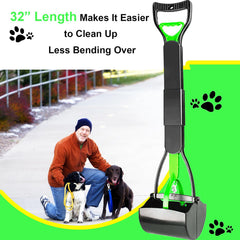 WOILIFE folding design pooper scooper enables compact storage after walks.