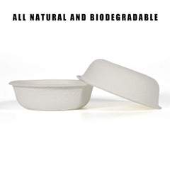 WOLEDOE compostable reptile cups simplify cleanup after meals.