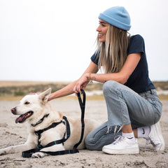 Wolfgang Heavy Duty Adjustable Dog Harness NightOwl Small sturdy nylon buckles enable quick adjustments