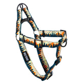 Wolfgang Man & Beast heavy-duty harness side view highlighting durable buckles for daily walks